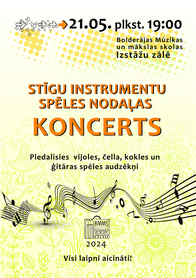 Stīgu instrumentu spēles nodaļas koncerts