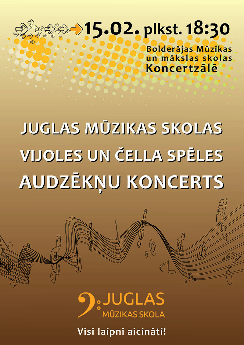 Juglas Mūzikas skolas audzēkņu koncerts.