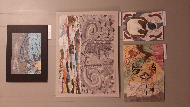 Rīgas bērnu un jauniešu vizuālās mākslas konkursā "Kolāža jūgendstils" RBMMS mākslas nodaļas panākumi