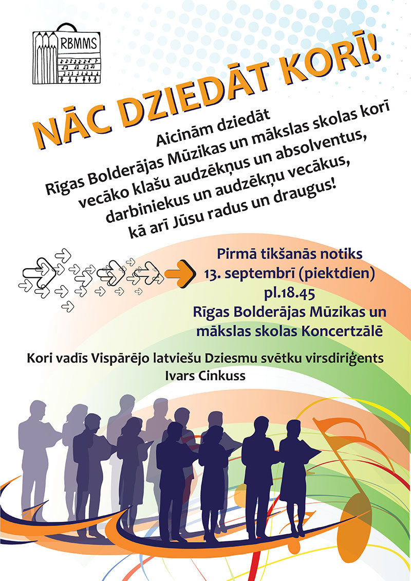 Nāc dziedāt korī!