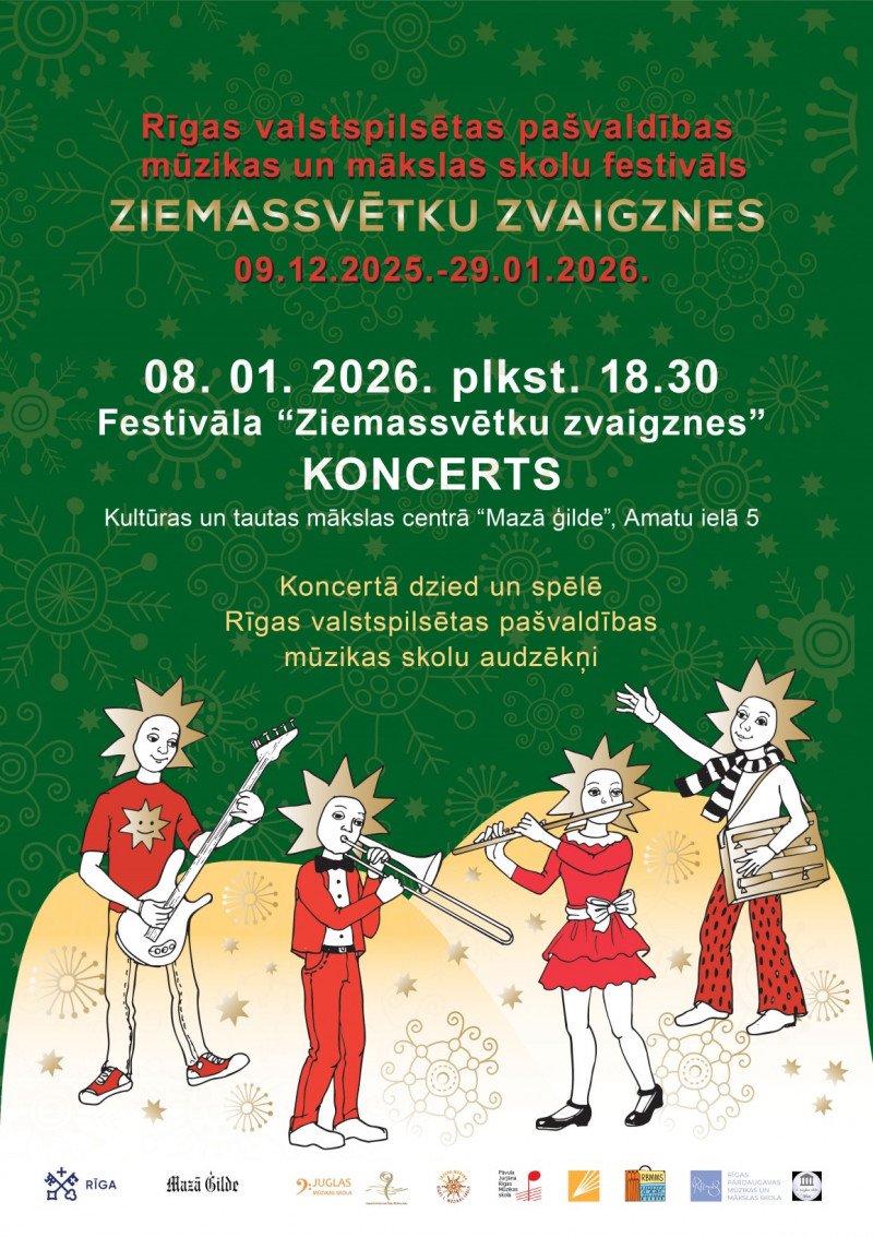 Festivāla "Ziemassvētku zvaigznes" koncerts
