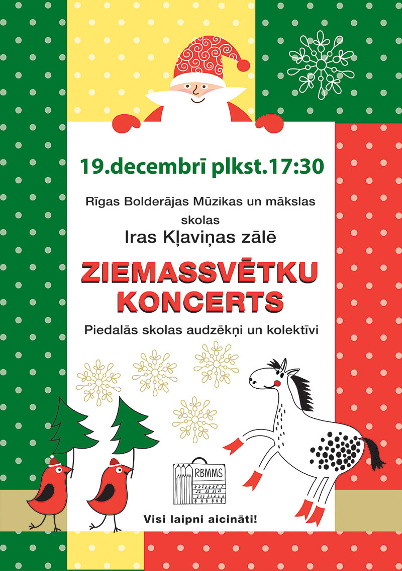 RBMMS ZIEMASSVĒTKU KONCERTS