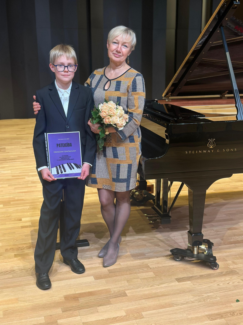 RBMMS audzēkņi uzstājas E.Dārziņa mūzikas skolas reģiona mūzikas skolu 2.-8. klašu klavierspēles audzēkņu koncertā