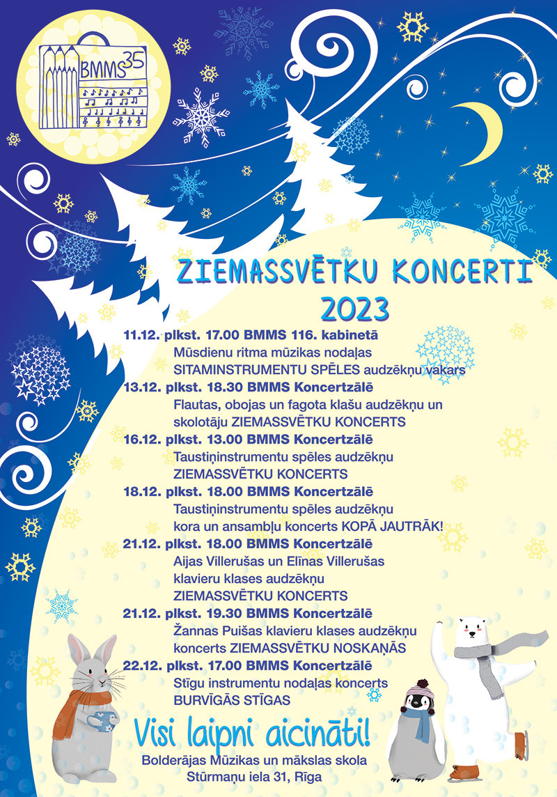 Ziemassvētku koncerti 2023